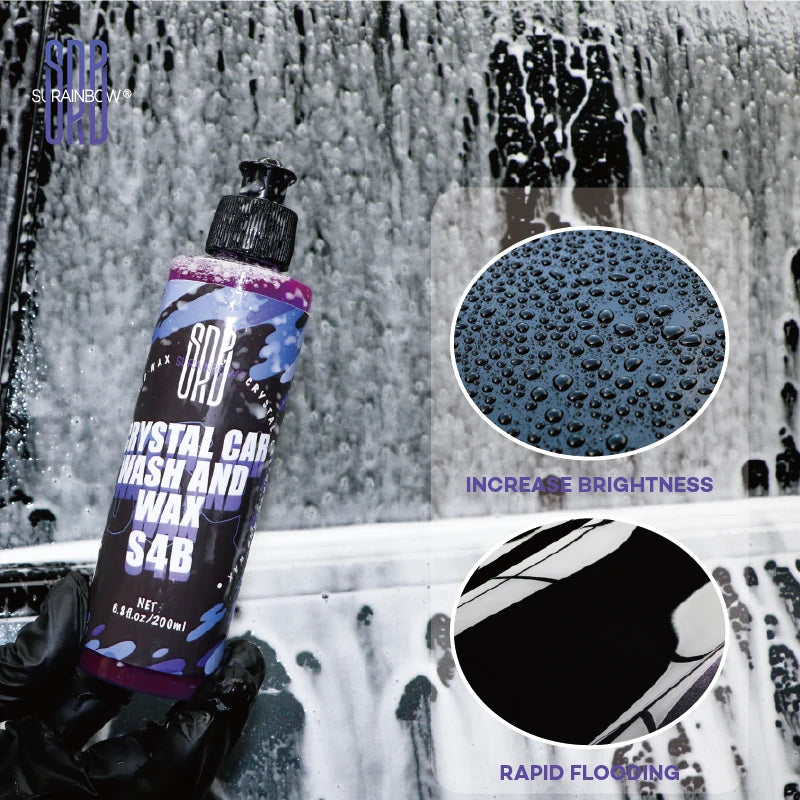 SHAMPOING WASH AND WAX